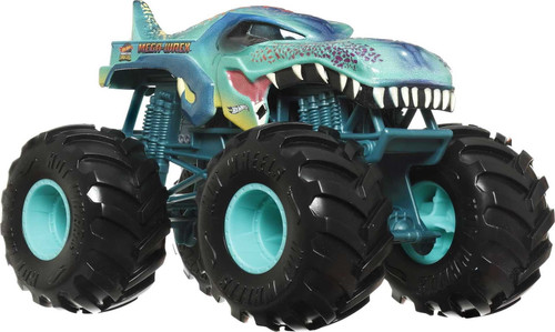 Hot Wheels Monster Trucks Mega Wrex Oversized Monster Truck in 1:24 Scale Hot Wheels Monster Trucks Mega Wrex Oversized Monster Truck in 1:24 Scale