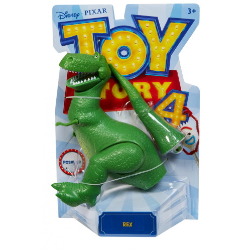 Disney Pixar Toy Story Rex Figure with Movie Inspired Details GFV32 from Pappystoyshop.com