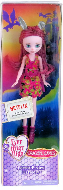 Ever After High Dragon Games Forest Pixies Harelow Doll DHG00 from Pappystoyshop.com