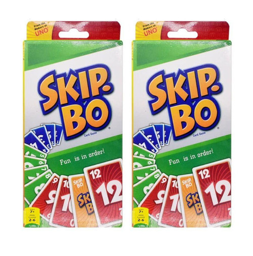 Skip-Bo Card Game Bundle of 2 42050 from Pappystoyshop.com