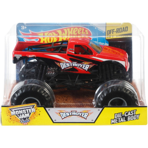 Hot Wheels Monster Trucks The Destroyer Monster Diecast Truck
