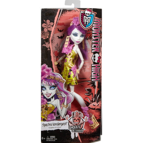 Monster High Ghouls' Getaway Spectra Vondergeist Doll DKX97 from Pappystoyshop.com