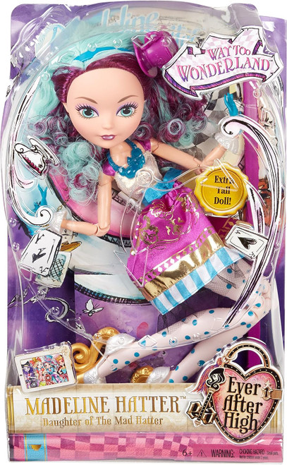Ever After High Way Too Wonderland Madeline Hatter 17" Doll