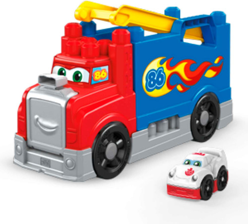 Mega Bloks Build & Race Rig Toy Blocks with Sounds 16 Pieces FVJ01 from Pappystoyshop.com