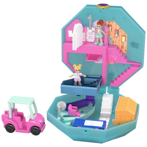 Polly Pocket Big Pocket World Pamperin' Perfume Spa Day Playset