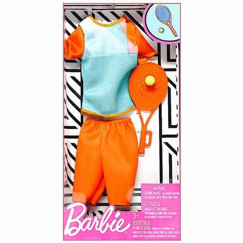 Barbie Clothes Career Outfit for Ken Doll Tennis Clothes with Racket