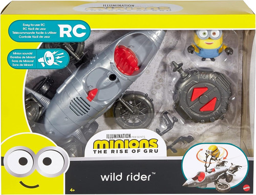 Minions Wild Rider RC Vehicle with Bob Action Figure 4 inch GMF19 from Pappystoyshop.com