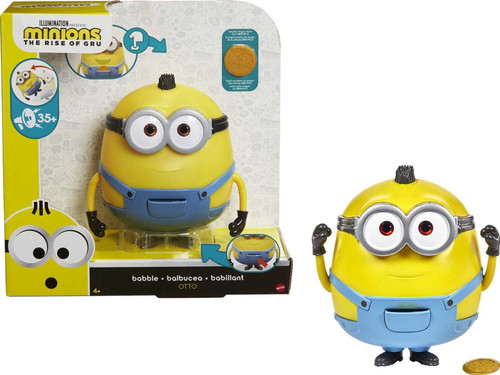 Minions Babble Otto Action Figure with Golden Stone Accessory