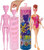 Barbie Color Reveal Marble Doll Assorted Color Bundle of 6