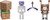 Minecraft Dungeons Skeleton Trap Horse Figure