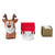 Fisher Price Little People Figure Set Reindeer & Christmas Present