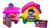 Fisher Price Little People Disney Princess Parade Floats Bundle FPPFx2 from Pappystoyshop.com