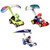 Hot Wheels Super Mario Kart Glider 3 Pack Yoshi Waluigi Mario