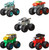 Hot Wheels Monster Trucks Mini Mystery Trucks Blind Box Gift Set Party Bundle 3 Pack