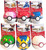 Mega Construx Pokemon Pokeball Collection Series 21 Bundle of 6 Different Ball