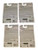 Hot Wheels National Icons Silver Series Premium 4-Car Die-Cast Set 1:64