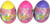 Barbie Color Reveal Easter Eggs 3 Random Colored Eggs HJX67