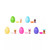 Barbie Color Reveal Easter Eggs 3 Random Colored Eggs HJX67