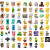 Minecraft Unlimited Mini Figure Chest Series 1 3 Blind Boxes