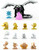 Minecraft Achievement Mini Figure Series 16 Blind-Box Bundle of 3