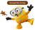 Minions The Rise of Gru Black Belt Bob DAMAGED PACKAGING