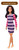 Barbie Fashionistas Doll 147 Striped Dress Orange Shoes DAMAGED PACKAGING GHW61 from Pappystoyshop.com