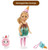 Barbie Club Chelsea Dress-Up Doll in Ice Cream Costume DAMAGED PACKAGING