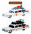 Hot Wheels Classic Ghostbusters Ecto-1 and Ecto-1A 2-Pack DAMAGED PACKAGING DVG08 from Pappystoyshop.com