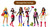 DC Super Hero Girls Dolls 6 Figure Action Collection DAMAGED PACKAGING FDR50 from Pappystoyshop.com