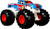 Hot Wheels Monster Trucks Oversized 1:24 Scale Race Ace