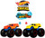 Hot Wheels Monster Trucks Color Shifters 3-Pack
