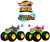 Hot Wheels Monster Trucks Color Shifters 3-Pack