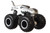Hot Wheels Monster Trucks Bundle of 3: Shark Wreak Piran-ahh & Mega-Wrex