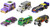 Hot Wheels Pop Culture Batman Characters Bundle of 6
