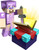 Minecraft Enchanting Room with Steve Figure & Accessories