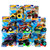 Hot Wheels Monster Trucks Connect and Crash Car 8 Diecast Vehicles Bundle