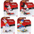 Hot Wheels Disney Character Cars Mickey & Minnie Mouse Donald & Daisy Duck HKV23 from Pappystoyshop.com
