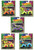 Hot Wheels Monster Trucks Glow in The Dark Collection of 5
