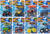 Hot Wheels Monster Trucks with Bonus Vehicles Bundle of 8 GRH81-999P