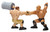 WWE Power Slammers The Rock and John Cena Starter Pack