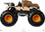 Hot Wheels Monster Trucks Tyrannosaurus Rex 1:24 Scale