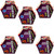 Monster High Minis Halloween Season 1 Complete Bundle of 6 Packs FBG99 from Pappystoyshop.com