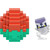 Minecraft Mini Figure Spawn Egg Blind Box Bundle of 3 HXT64-956G