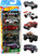 Hot Wheels Bundle of 2 x 5-Pack Cars Mud Studs and HW Remote Adventures
