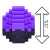 Minecraft Mini Mode Spawn Egg Complete Bundle of 7 HKT64-956K