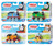 Fisher Price Thomas and Friends Metal Diecast Engines Bundle of 4