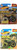 Hot Wheels Monster Trucks Crushable Car Set of 6 with Bigfoot 45, Dodge Charger, Camaro and More