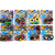 Hot Wheels Monster Trucks Connect and Crash Car Complete Set of 8 Diecast Vehicles with Godzilla, Tiger Shark, Mega Wrex, Bigfoot, Unimog and More from FYJ44-994D 
