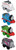 Thomas & Friends Minis Blind Bag Train Figures Bundle of 12 JDF42