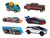 Hot Wheels id Cars Complete Bundle of 6 Diecast Vehicles from HDH85 979B